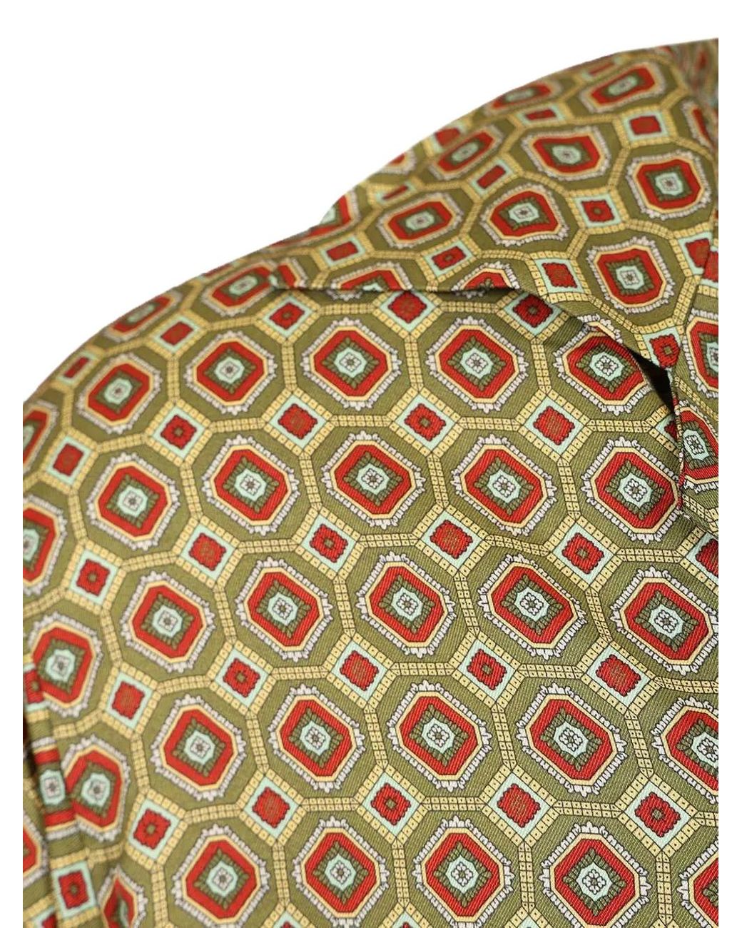 Drole de Monsieur Natural Geometric Shirt for men