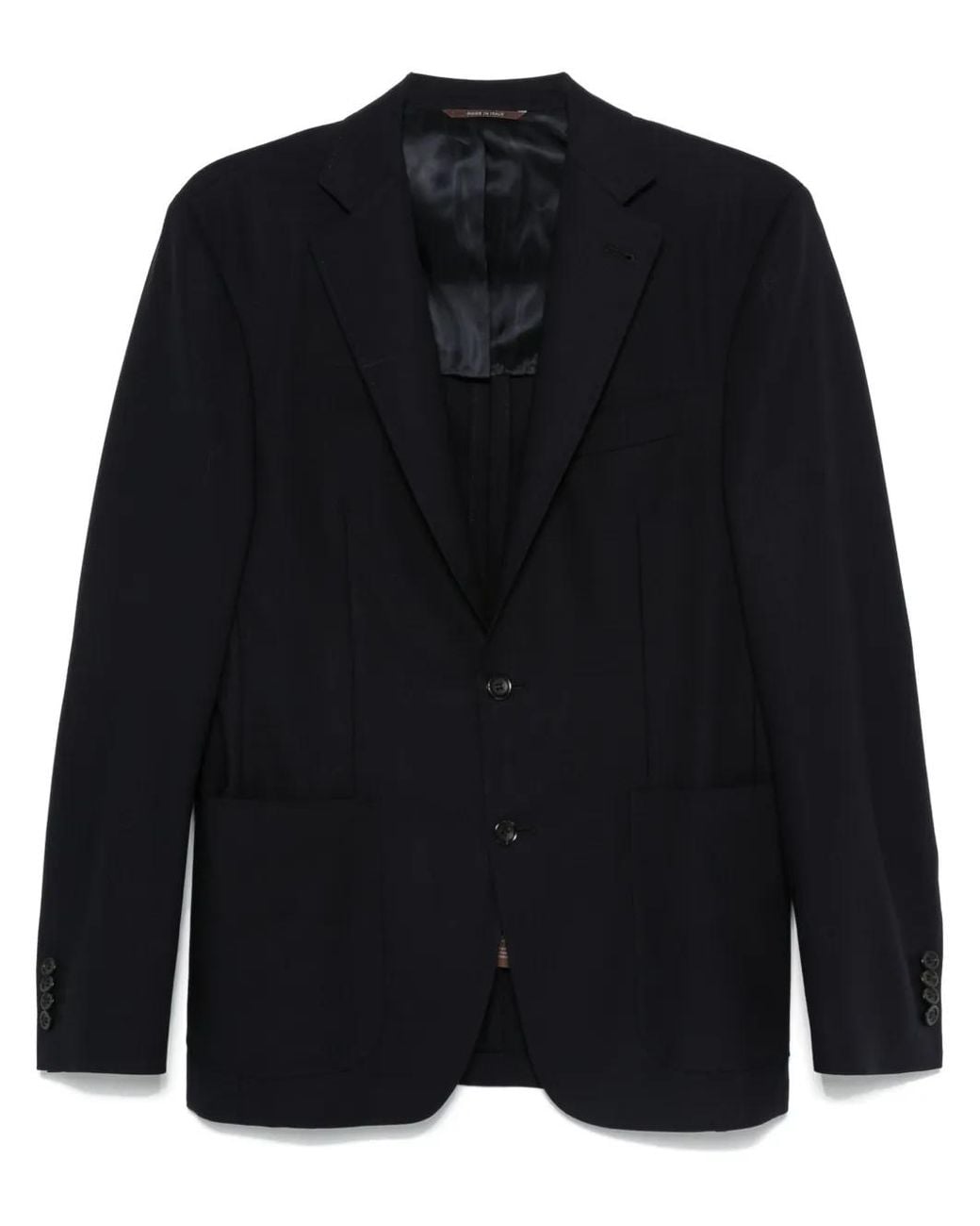 Blazer À Design Texturé Canali pour homme en coloris Blue