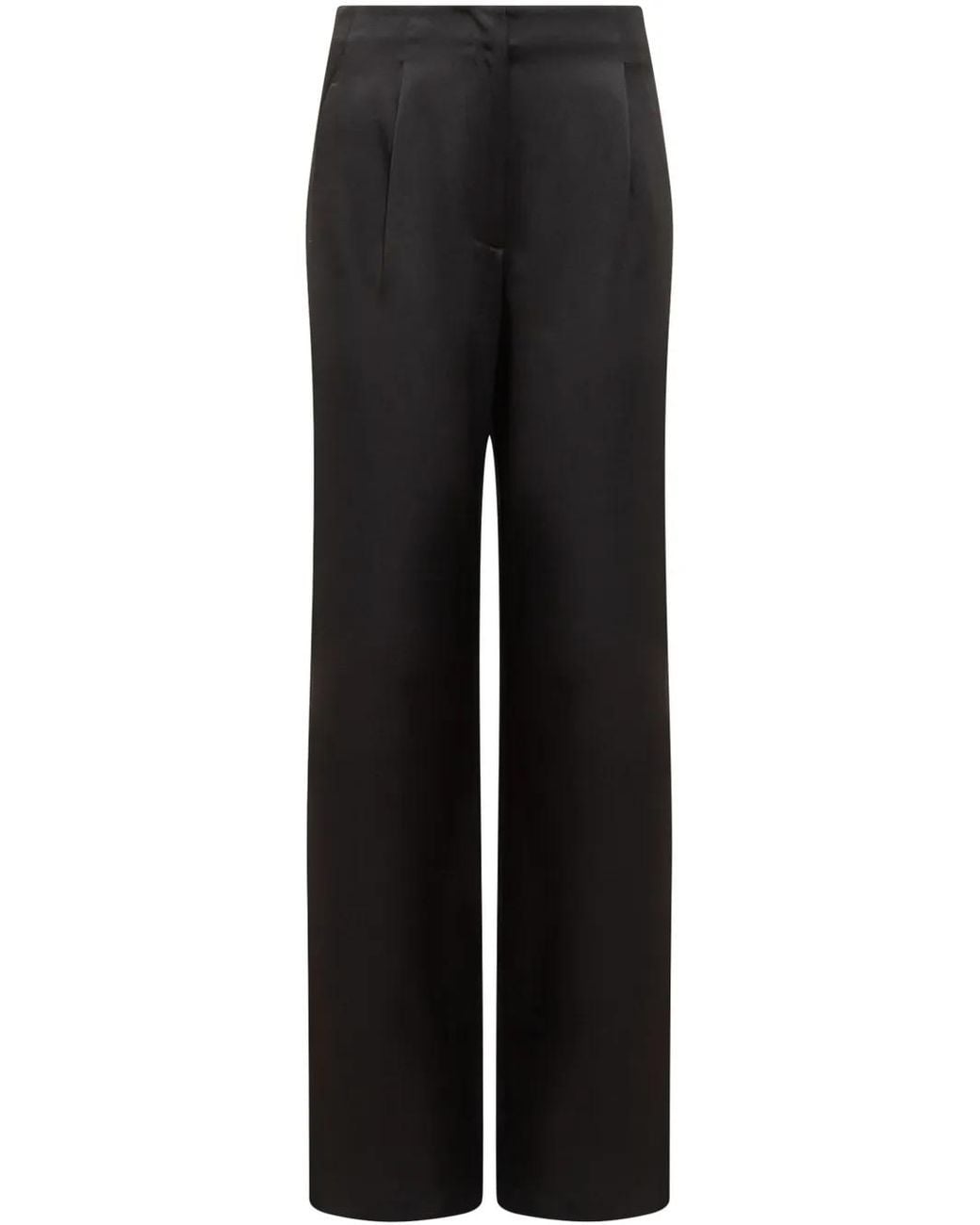 MSGM Satijnen Broek in het Black