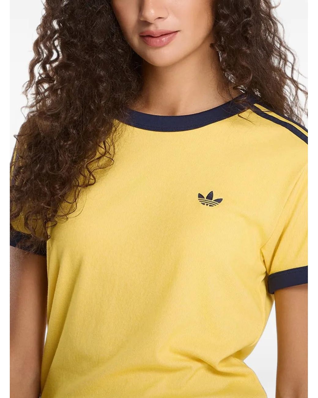 Adidas Orange T-Shirt Heather 3S Cali