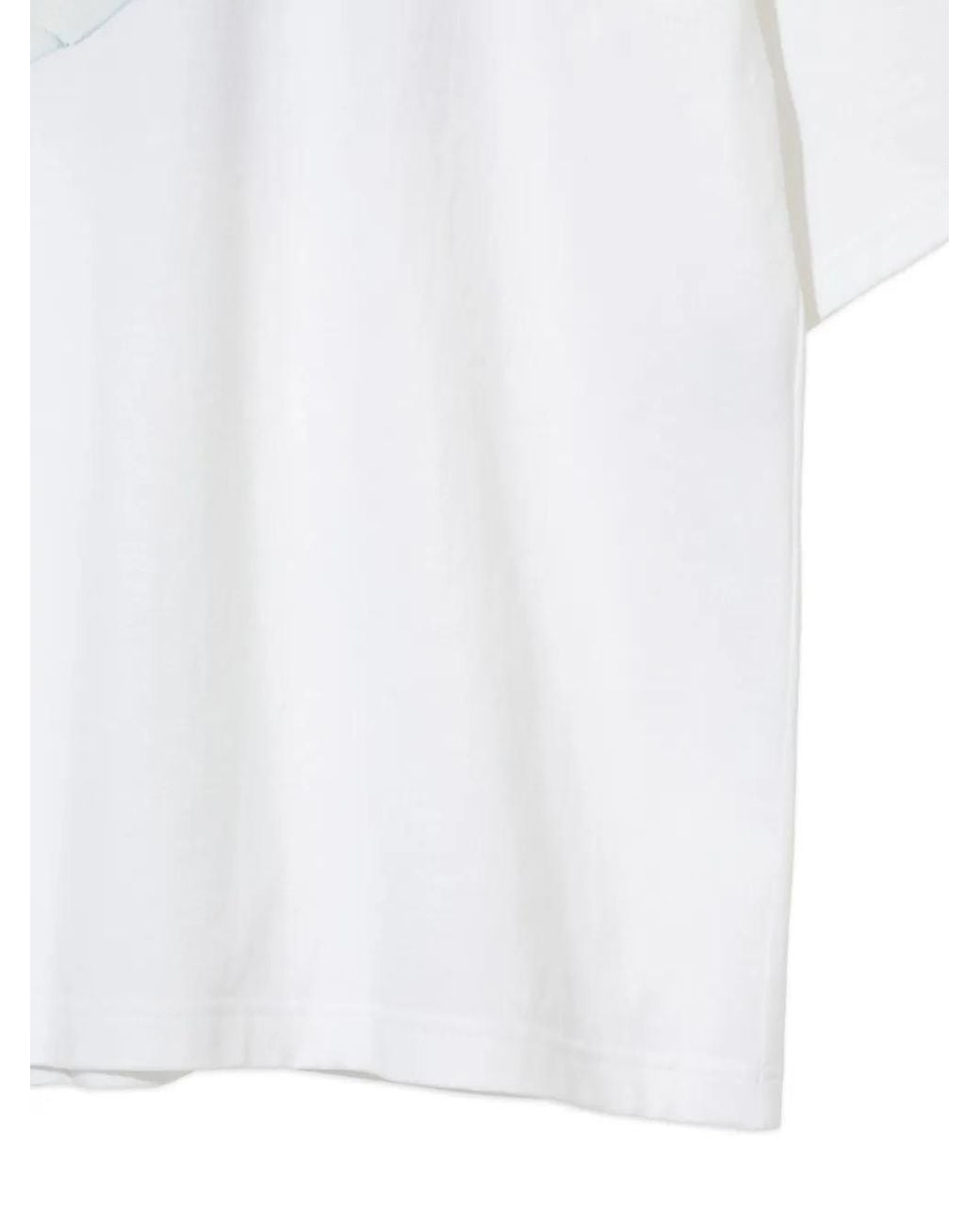 Undercover White Graphic-Print Cotton T-Shirt for men