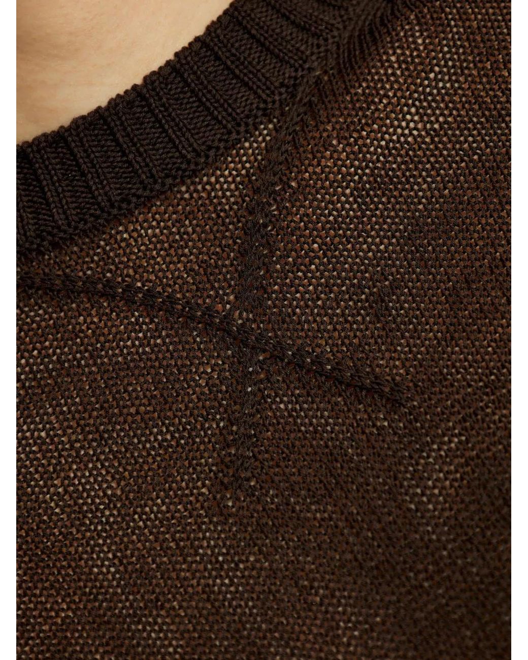 Jil Sander Black Crew-Neck T-Shirt