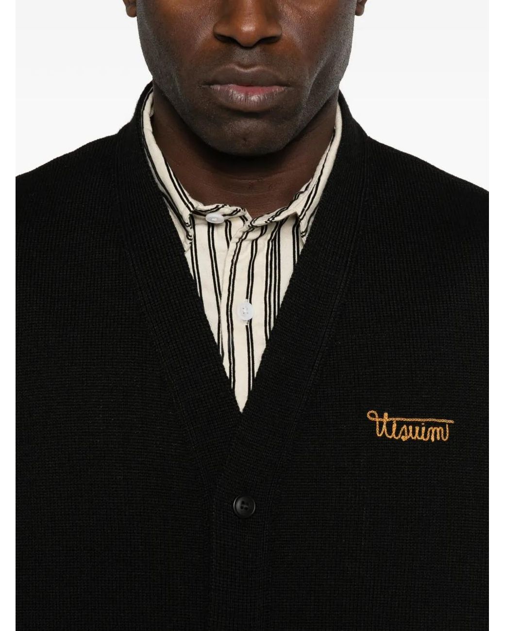 Visvim Black Selmer Cardigan for men