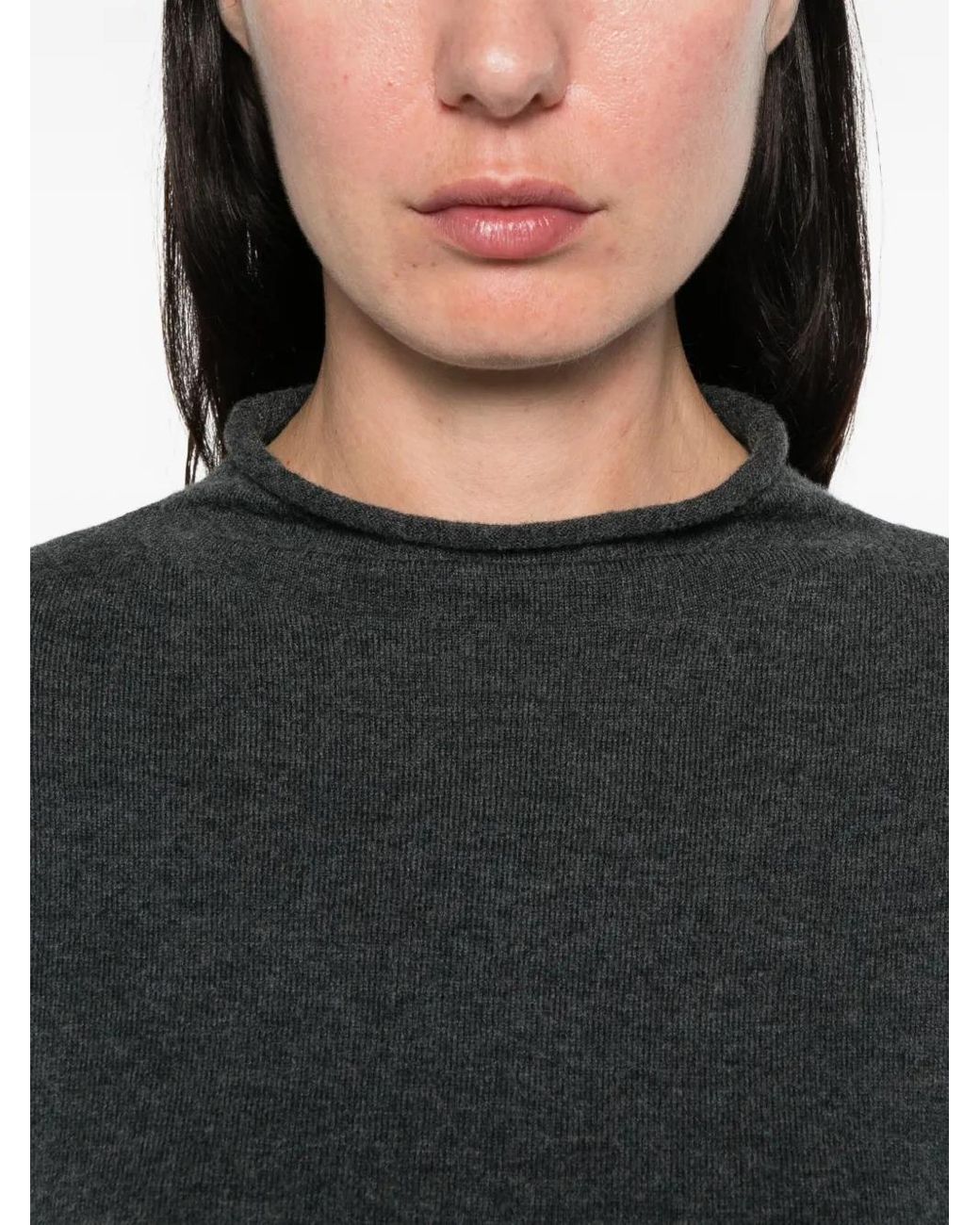 Marc O' Polo Black Mock-Neck Sweater