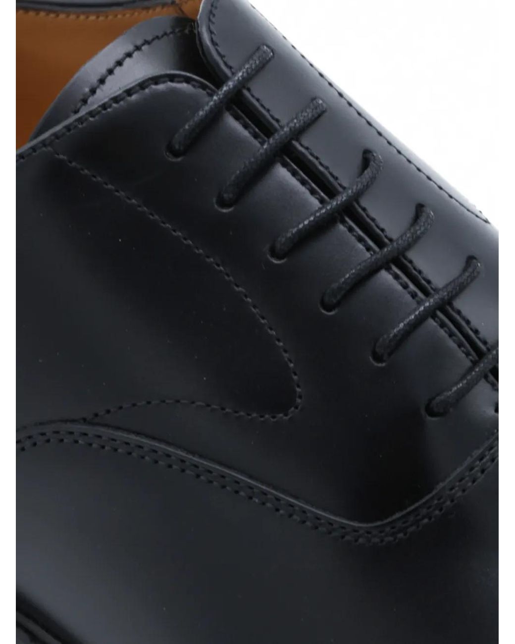 Church's Blue Leather Oxford Shoes for men
