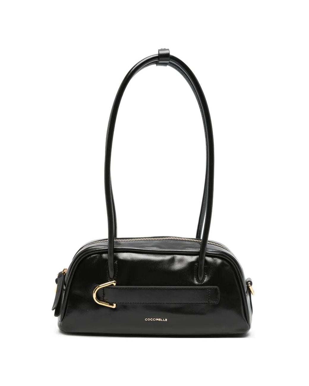 Coccinelle Black Sac Cabas Paki Brillant