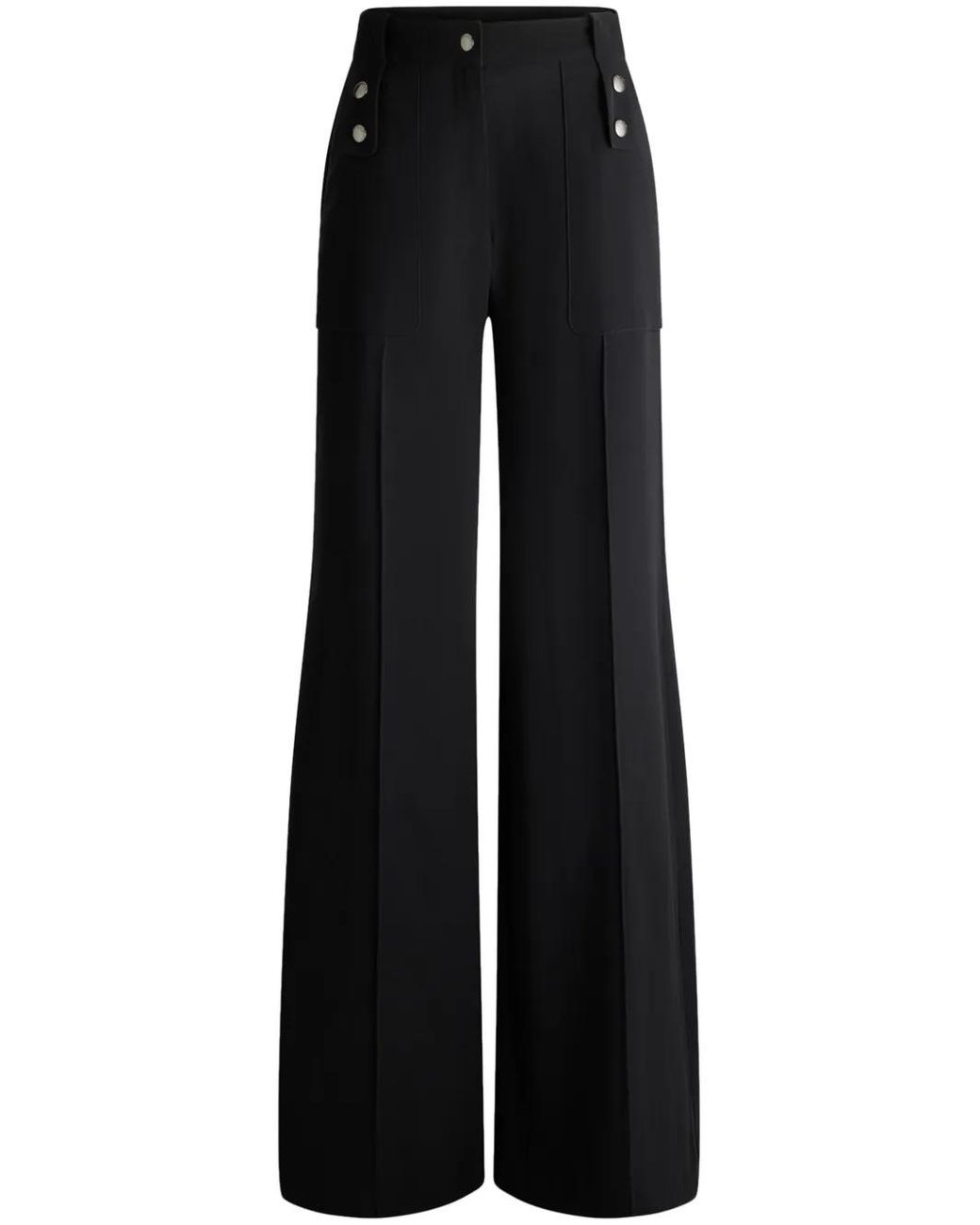 Fusalp Black Noela Palazzo Pants