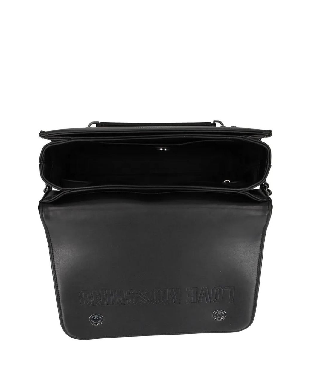 Love Moschino Black Quilted Crossbody Bag