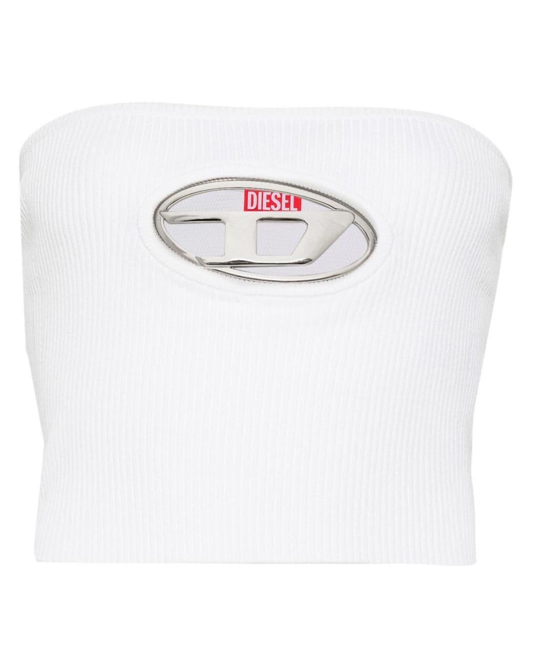 DIESEL Top in White | Lyst