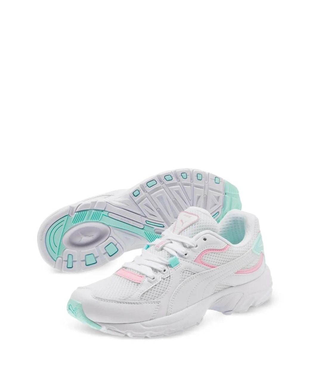 PUMA White Baskets Axis Plus 90S