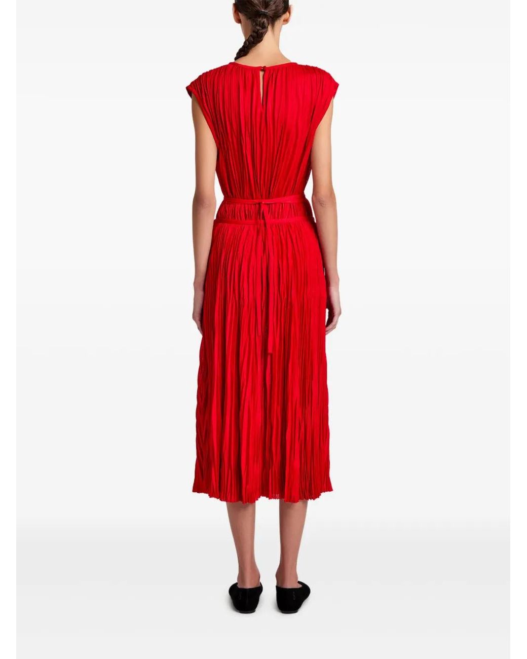 Proenza Schouler Red Lyra Top