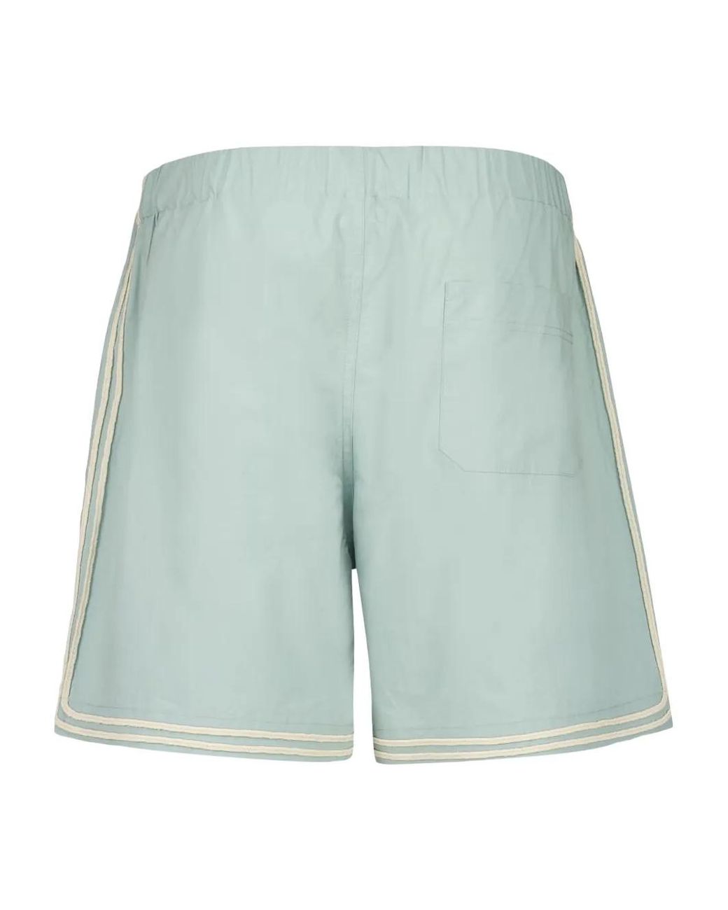 Commas Blue Cotton Shorts for men