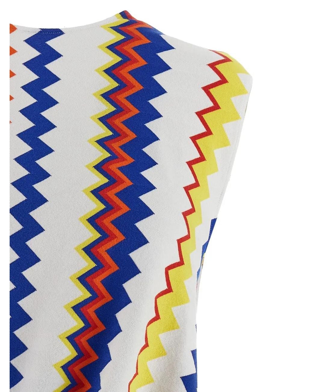 Sleeveless Tops Missoni de color Blue