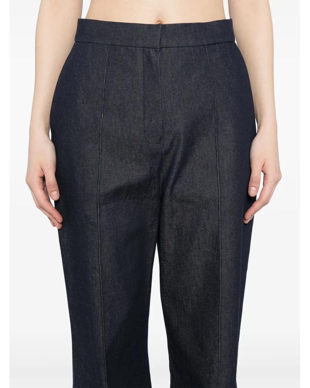 Elie Saab Bootcut Jeans in het Blue