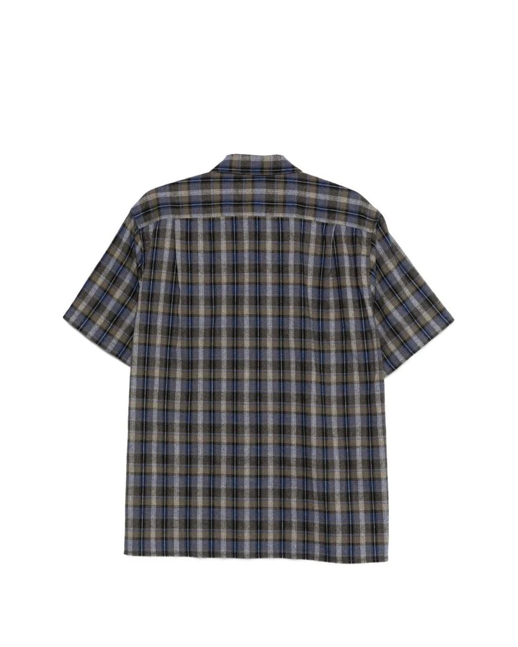 ERL Gray Check-Pattern Shirt