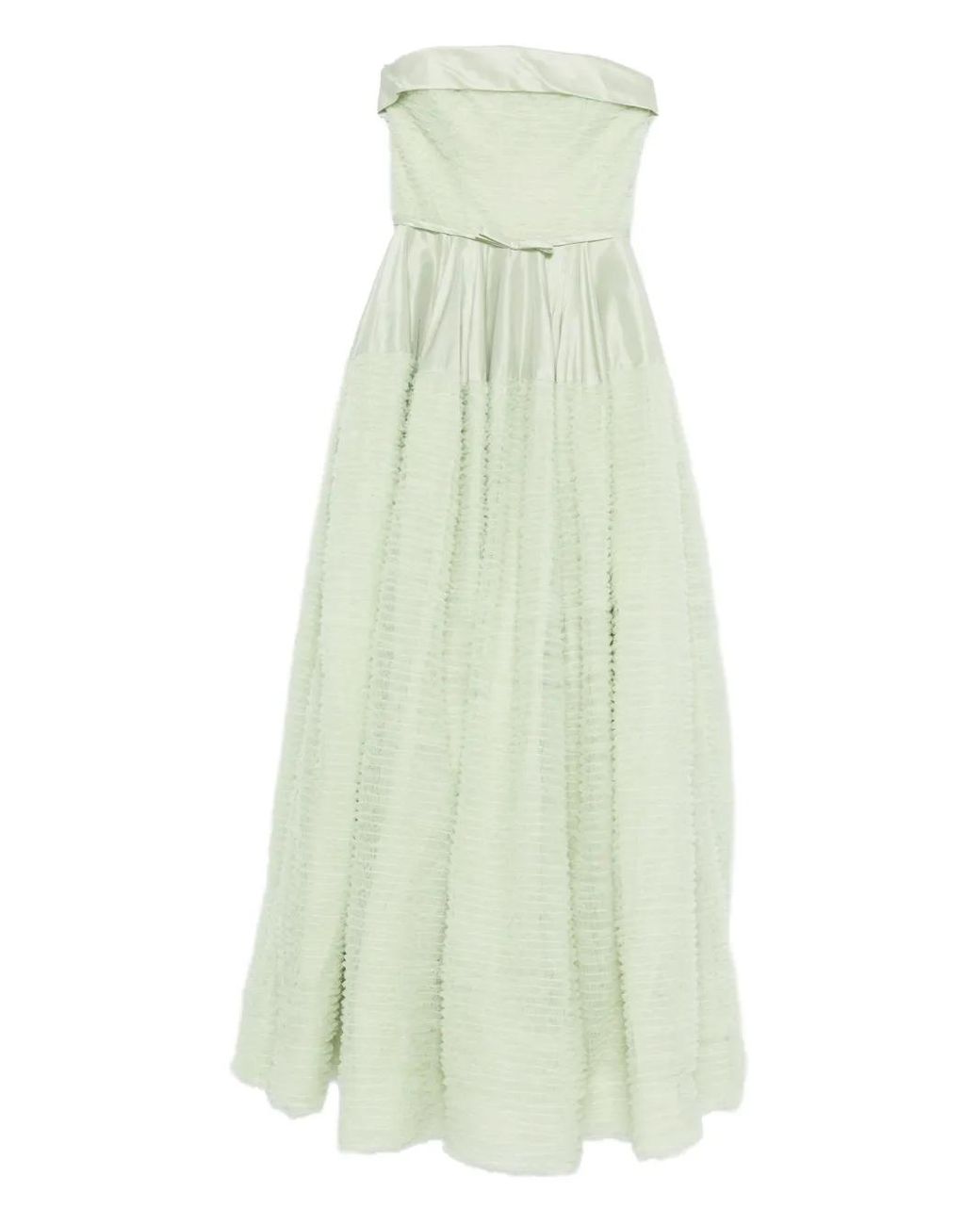 Viktor & Rolf Green Ruffled Dress