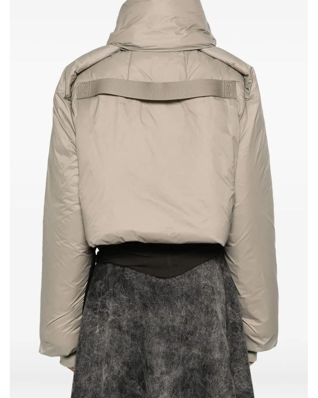 Rick Owens Natural Zip Jacket