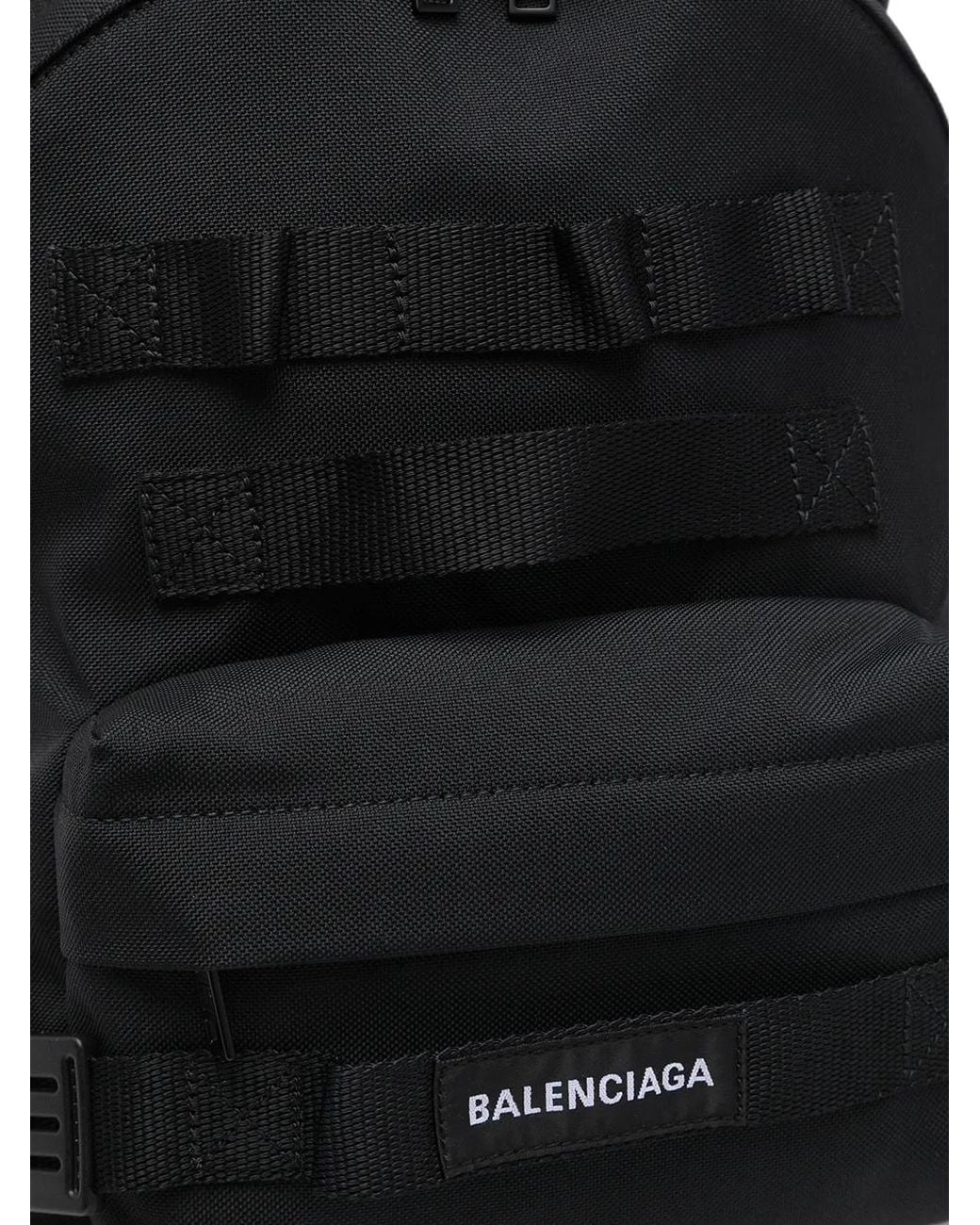 Balenciaga Kleine Rugzak in het Black voor heren