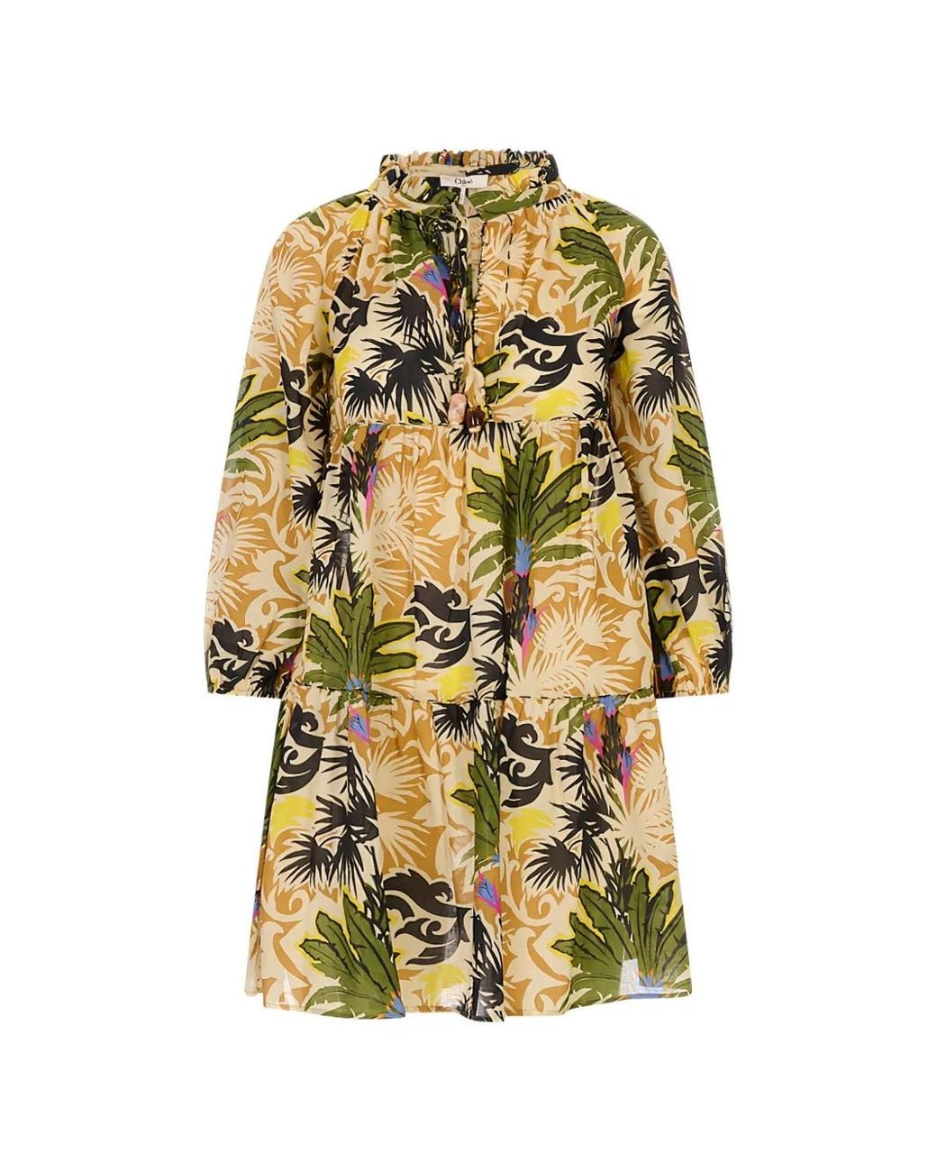 Anjuna Metallic Clara Embroidered-Silk Kaftan Beach Dress