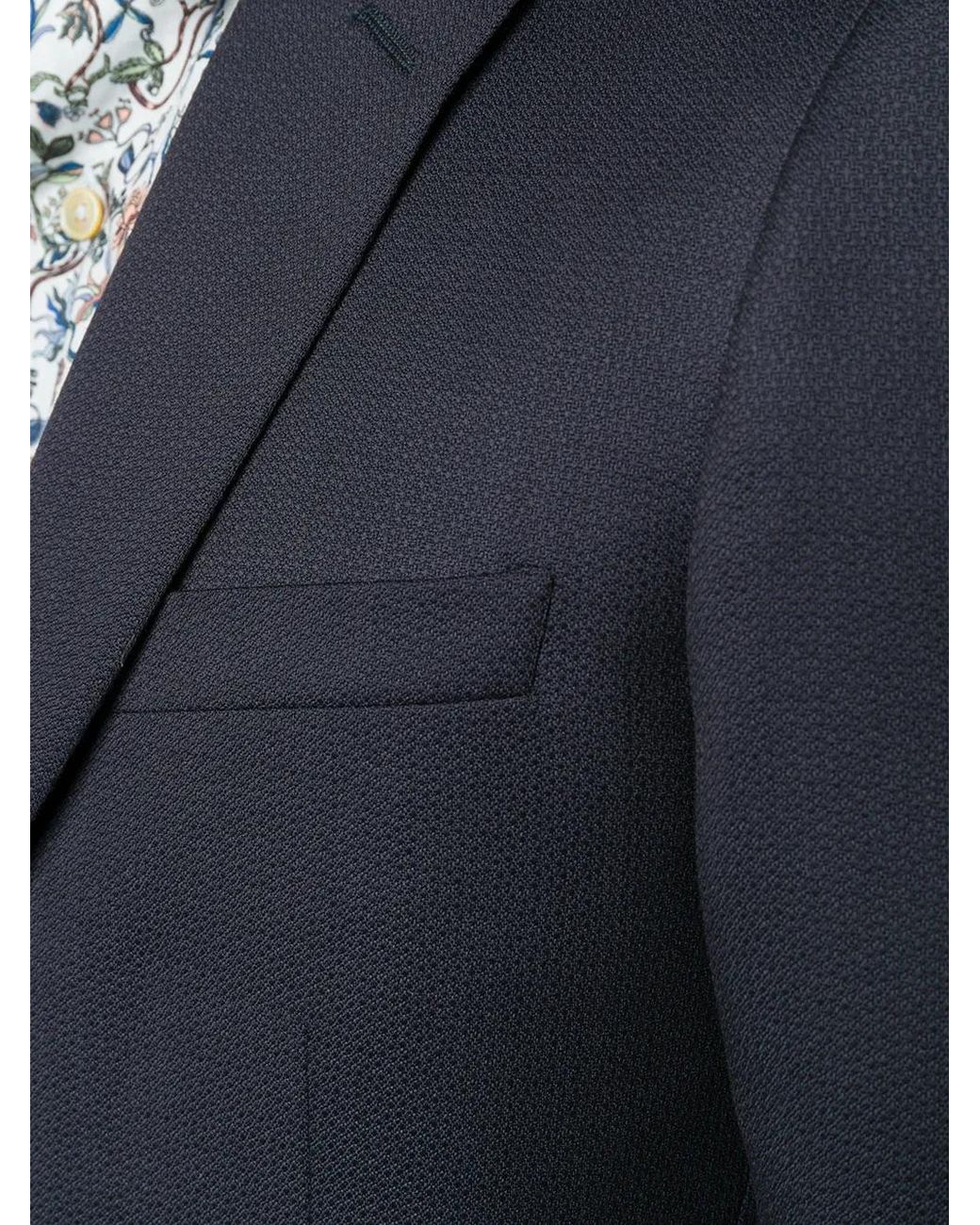 Dell'Oglio Blue Two-Piece Suit for men