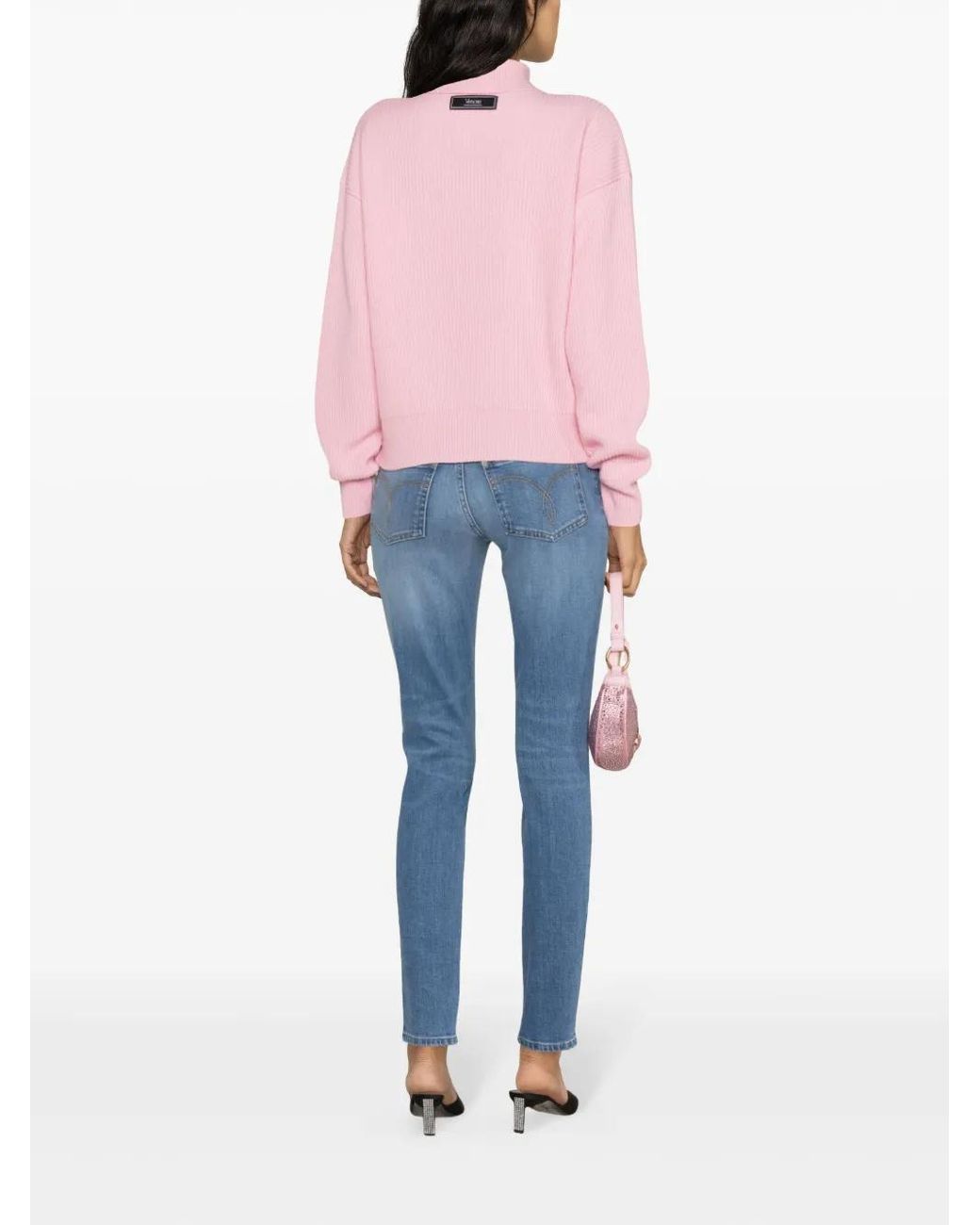 Versace Blue Skinny Jeans