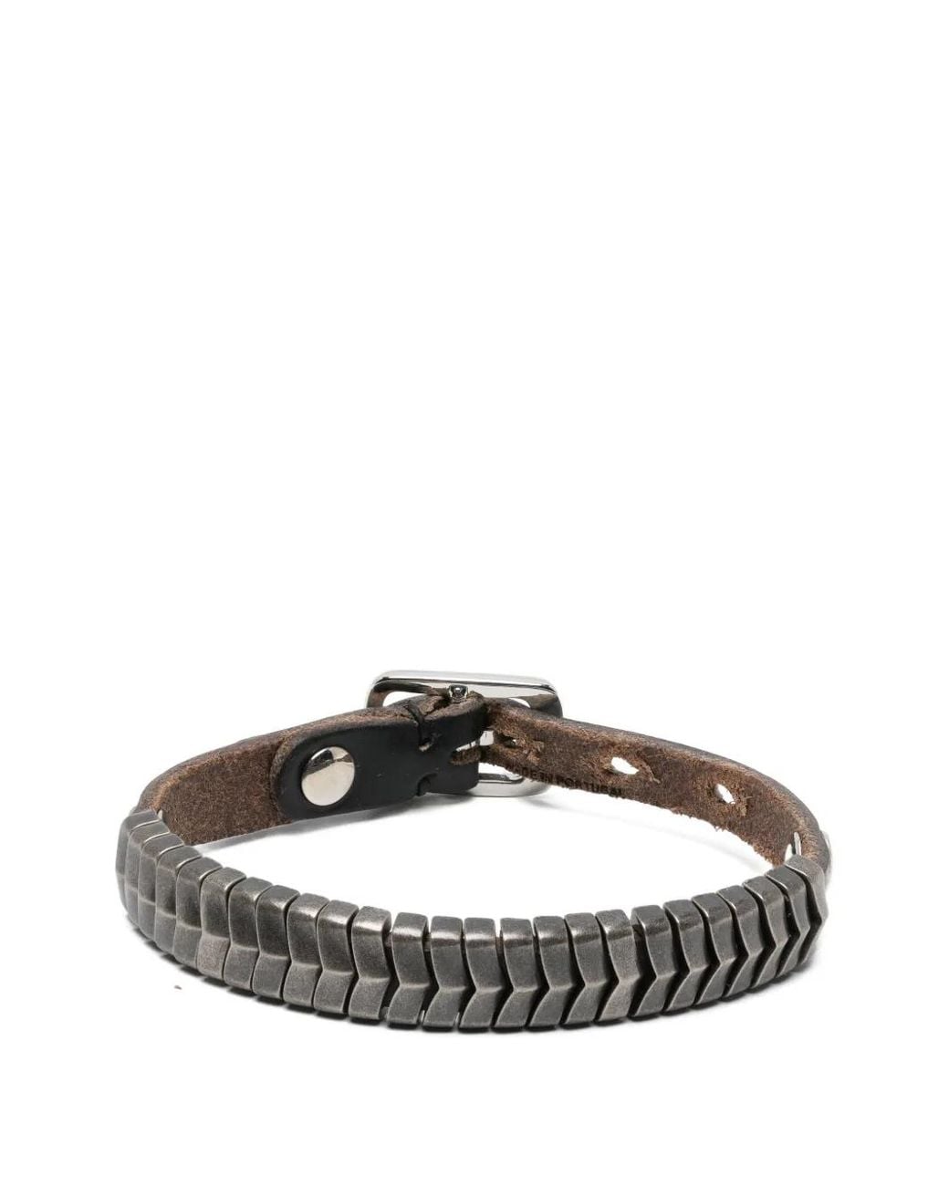 Our Legacy Gray Spine Bracelet for men