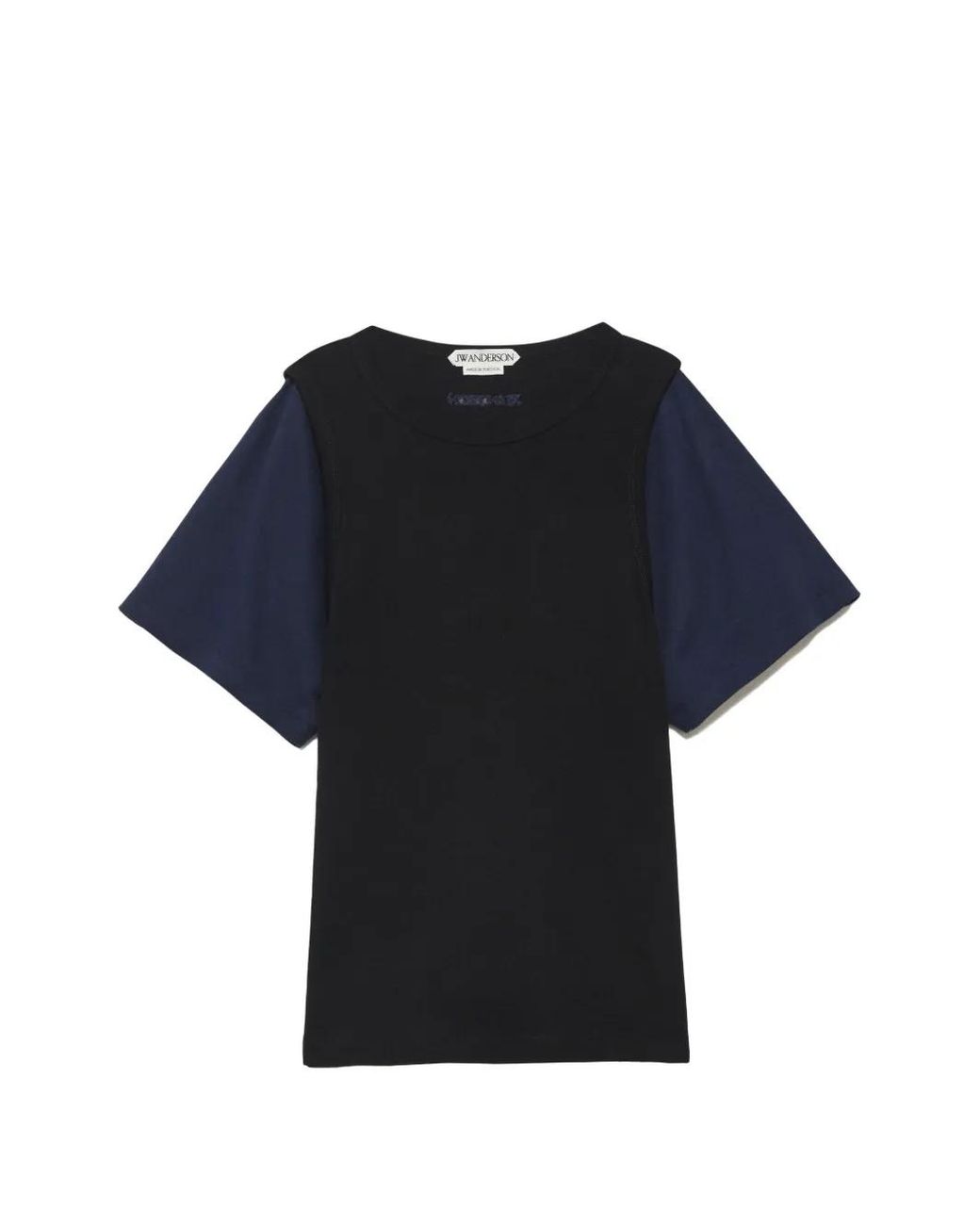J.W. Anderson Blue Colour-Block Short-Sleeve T-Shirt