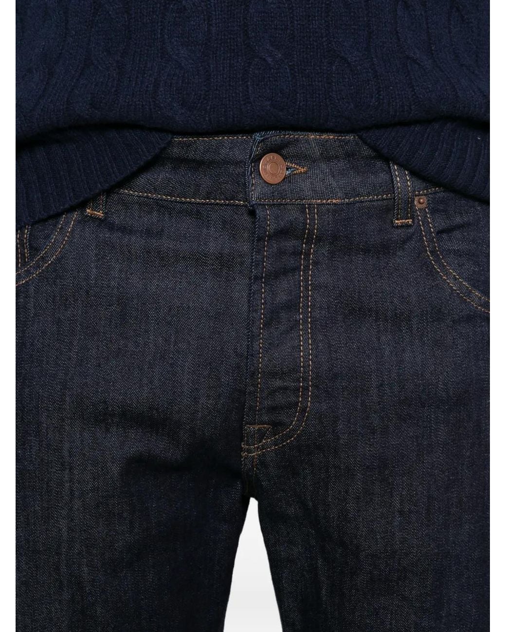 Michael Coal Blue Straight-Leg Jeans for men