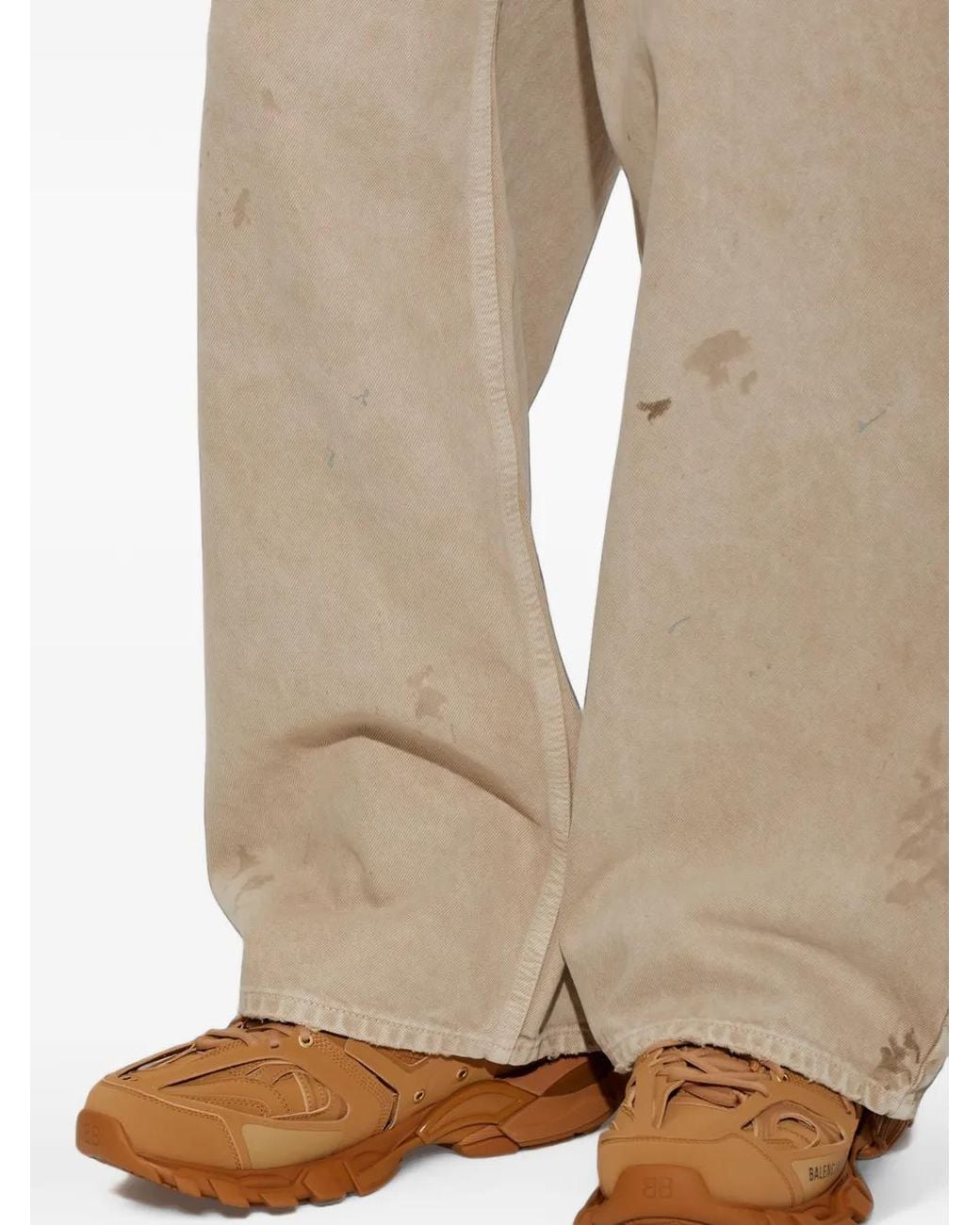Balenciaga Brown Track Yard Sneaker for men