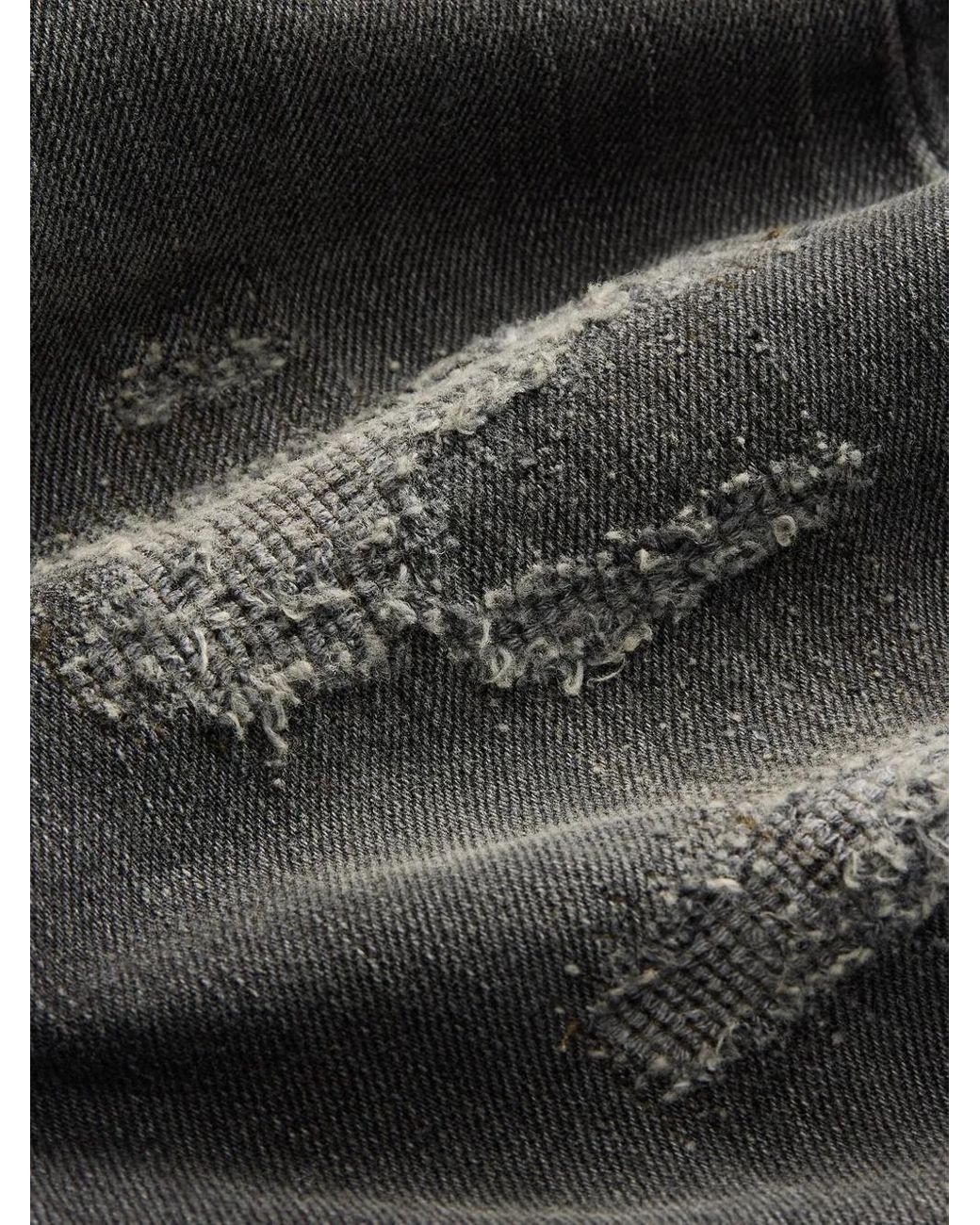 RRL Gerafelde Jeans in het Gray