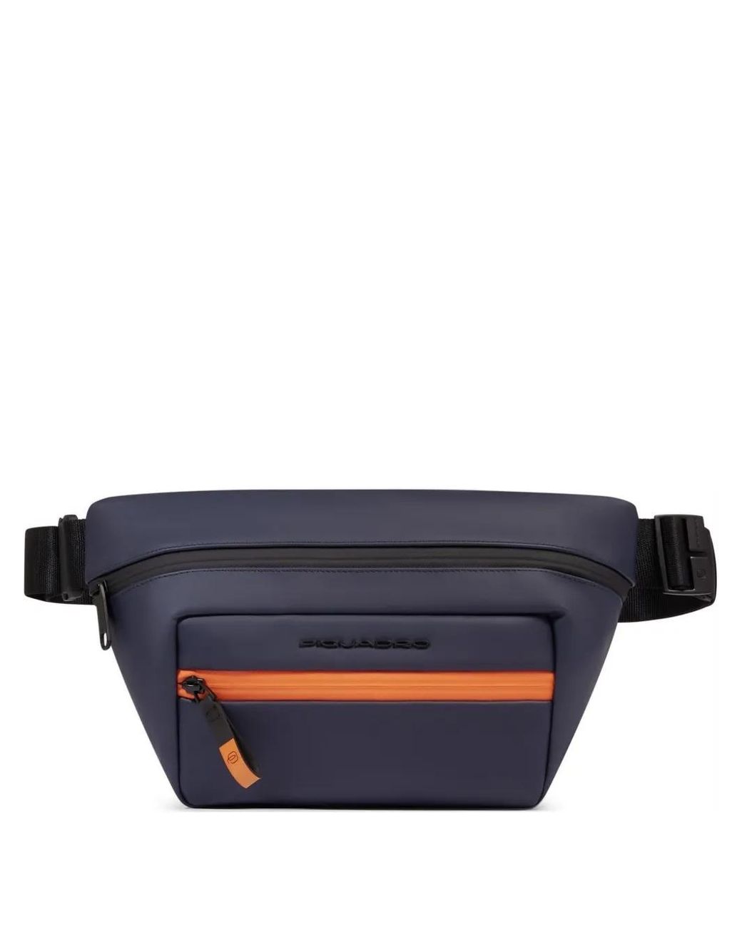 Piquadro Blue Water-Resistant Belt Bag for men