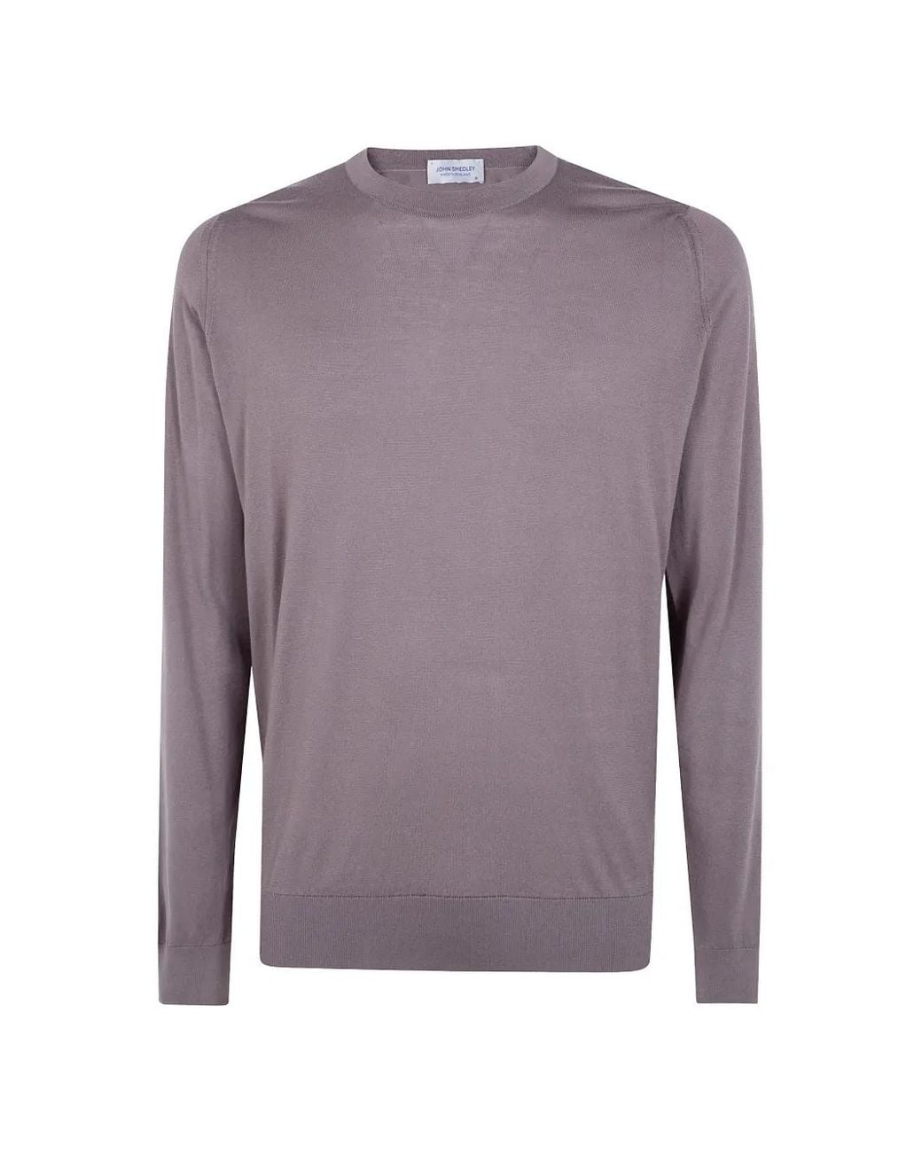 John Smedley Purple Rowland Sweater for men