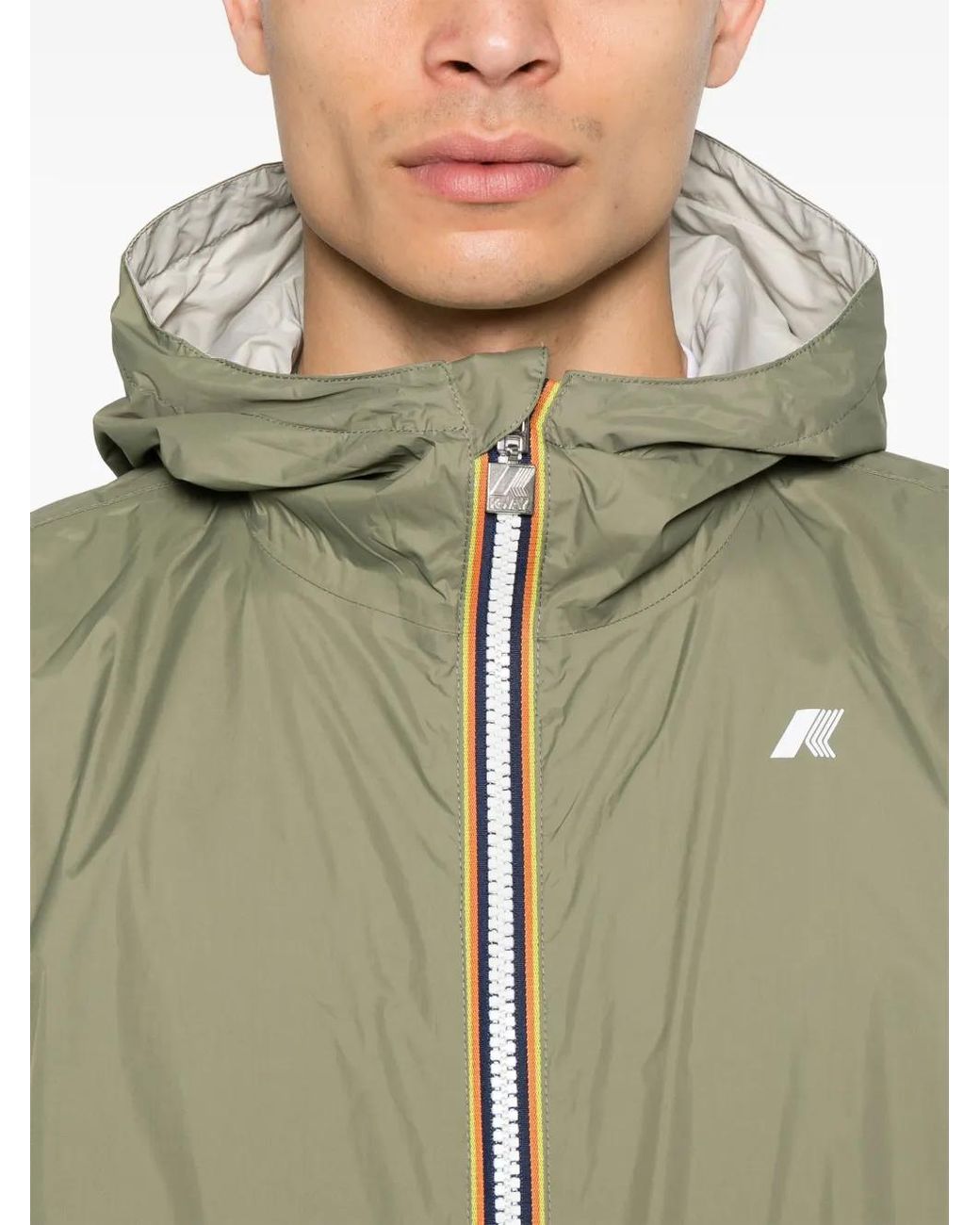 Giacca Jake Plus di K-Way in Green da Uomo
