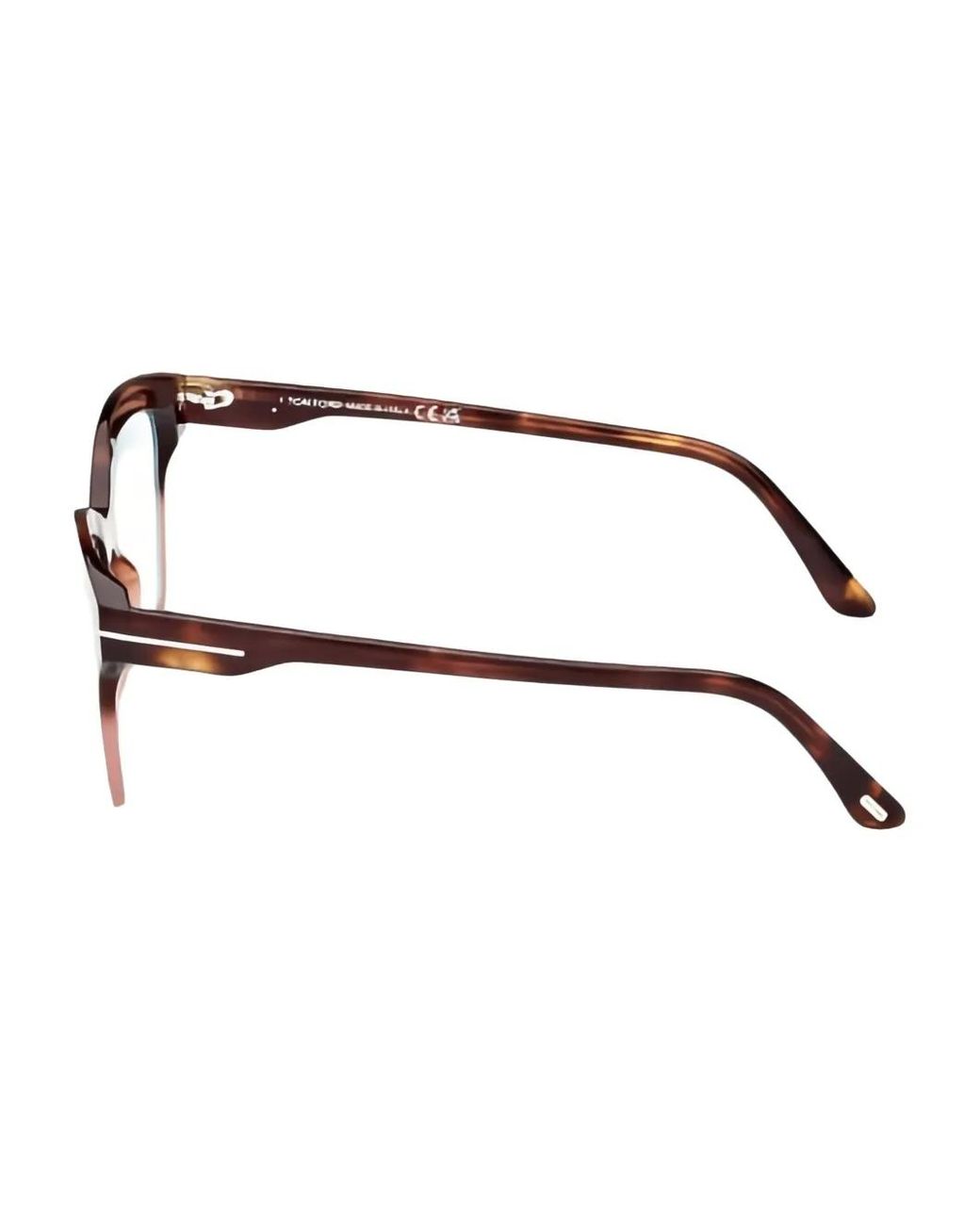 Tom Ford Brown Cat-Eye Glasses