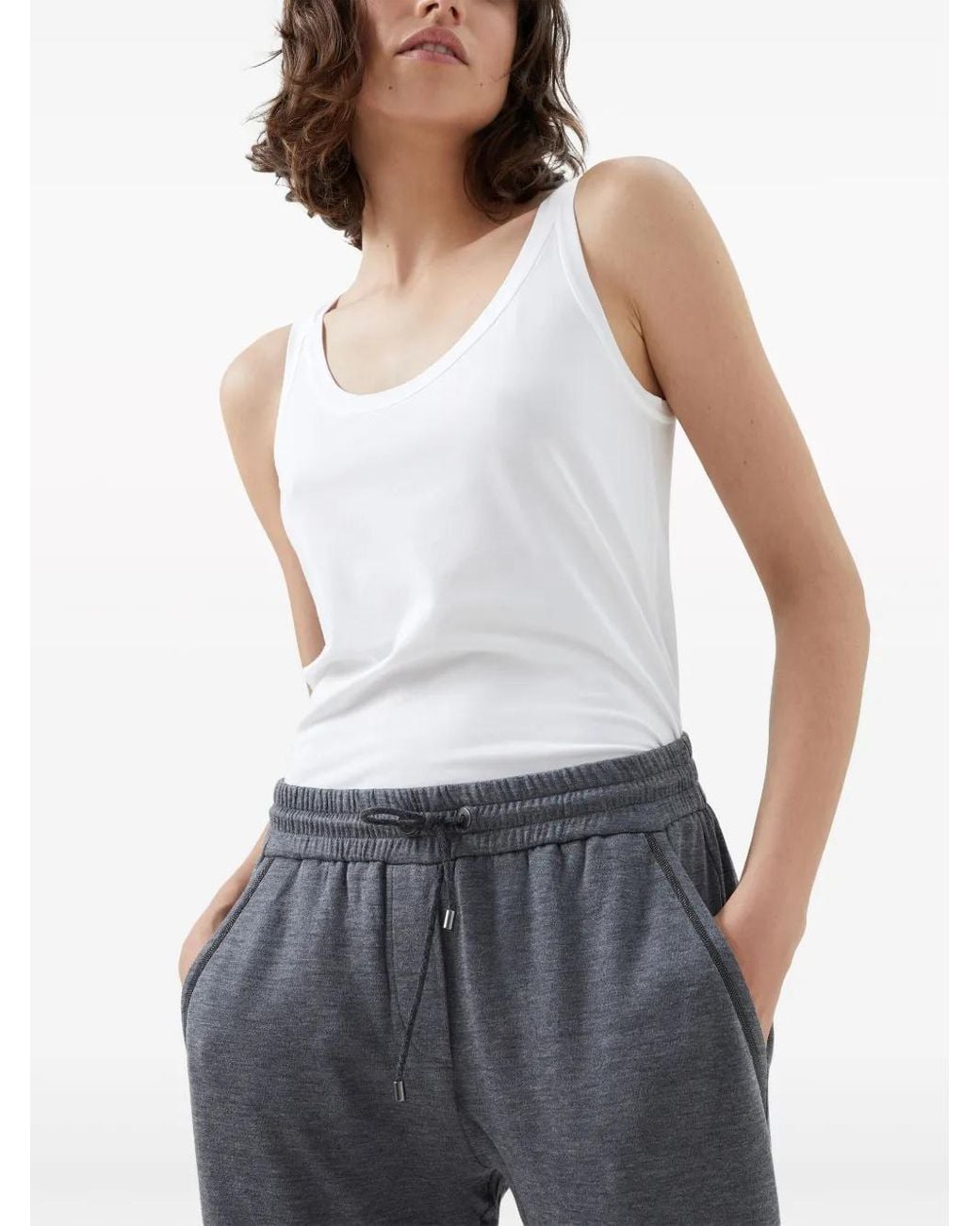 Brunello Cucinelli Gray Pants