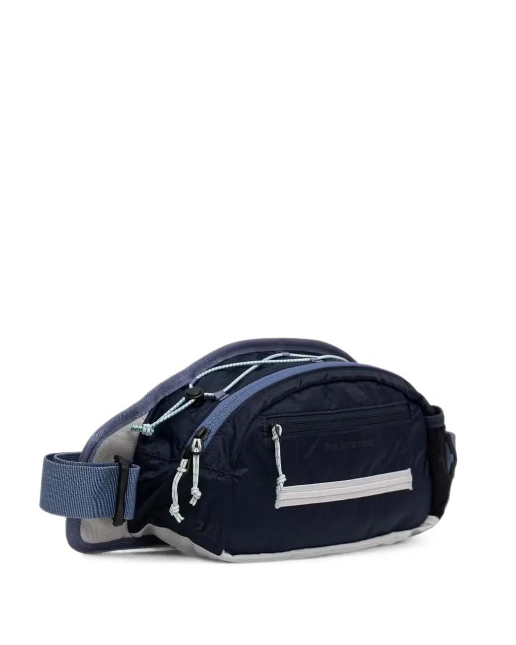 Peak Performance Blue Ripstop Bungee-Cord Belt Bag