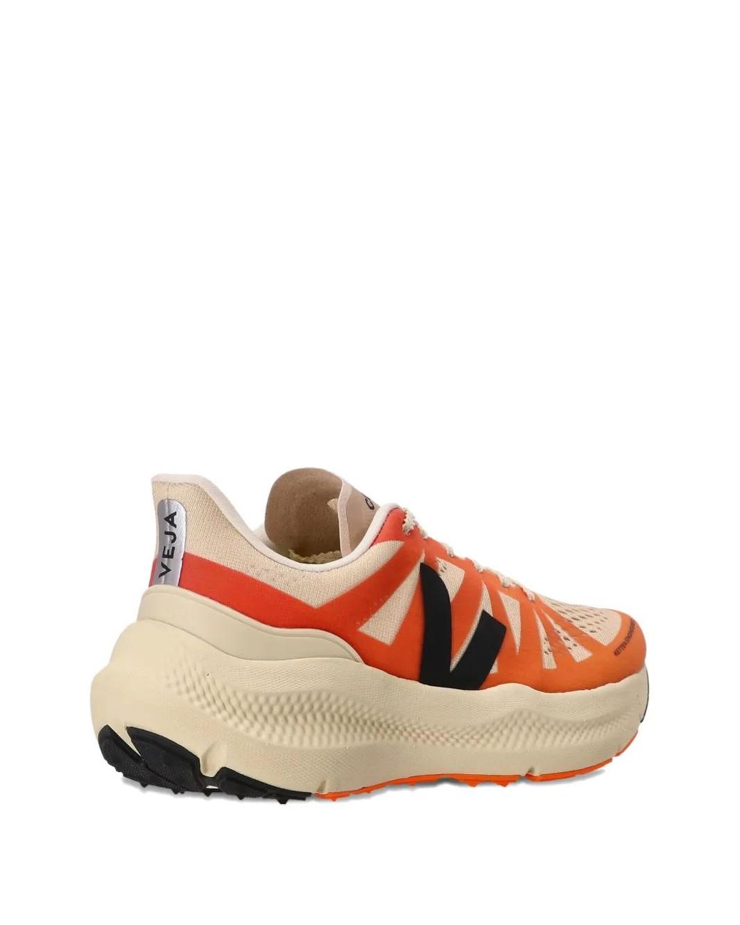Veja Orange Baskets À Logo Imprimé