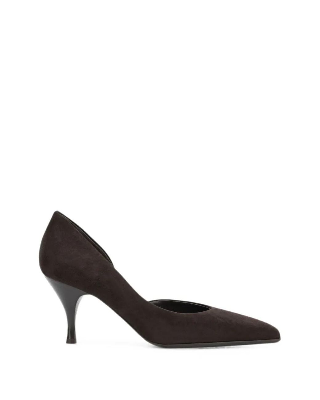 Sergio Levantesi Black Jada 67 D'Orsay Pumps Mit Spitzer Kappe