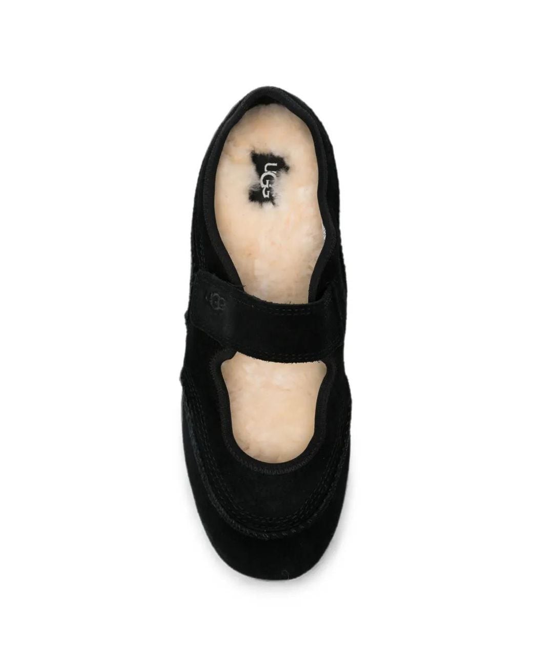 Ugg Black Flat Shoes