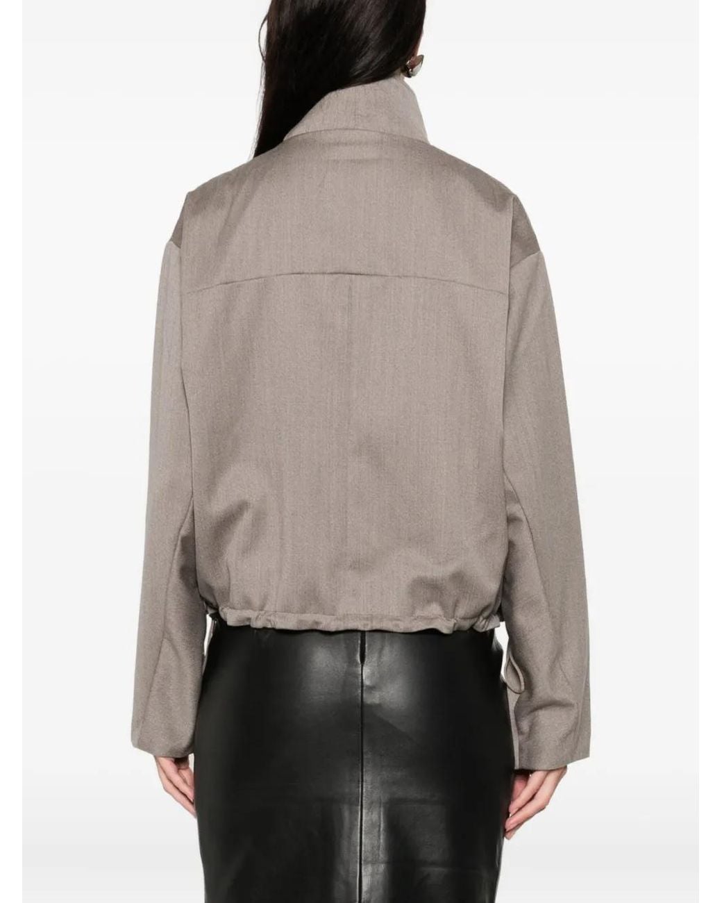 St. Agni Brown Oupa Flight Jacket