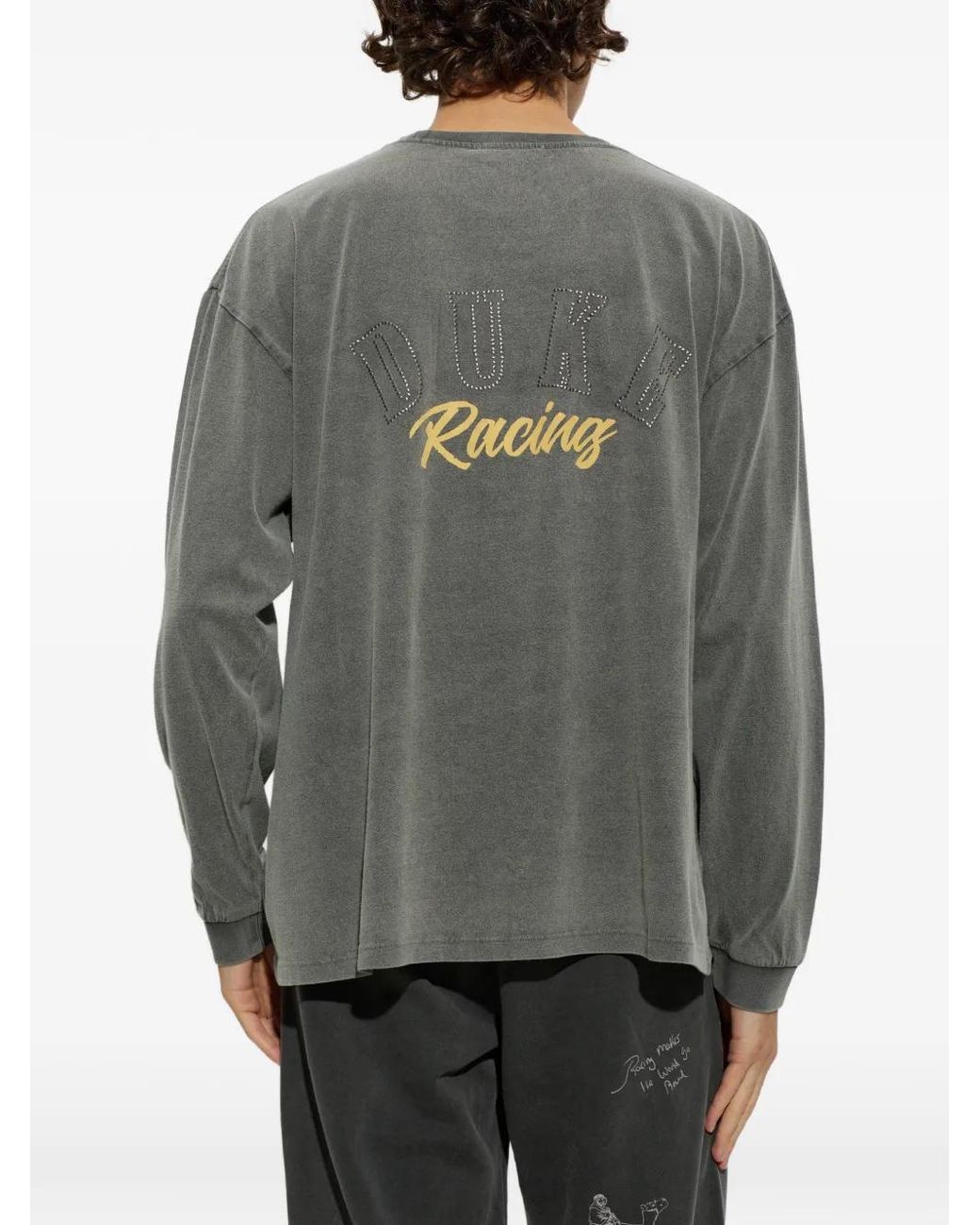 Duke & Dexter Langarmshirt Mit Patch in Gray für Herren