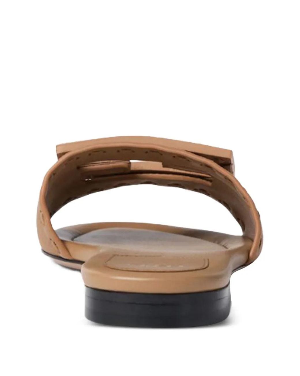 Fendi Brown Tube Sandals