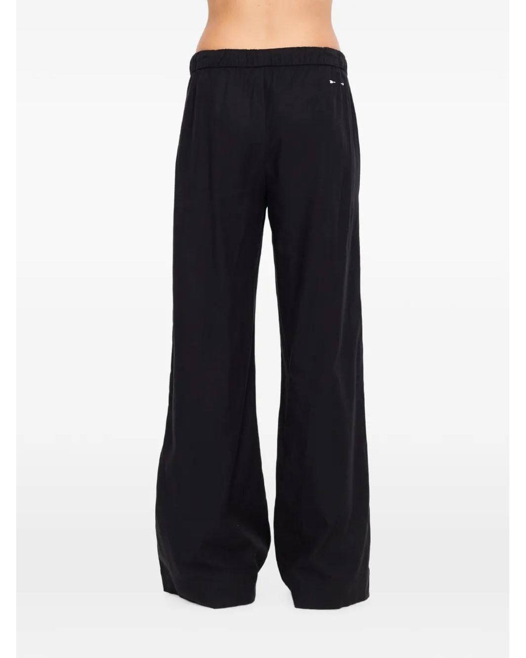 The Upside Black Elita Wide-Leg Track Pants
