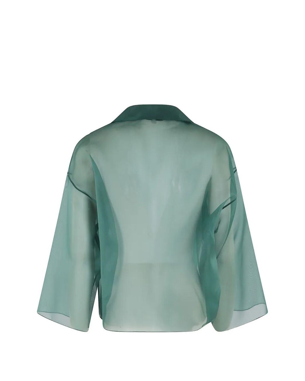 Antonelli Green Emma V-Neck Oversized Jacket
