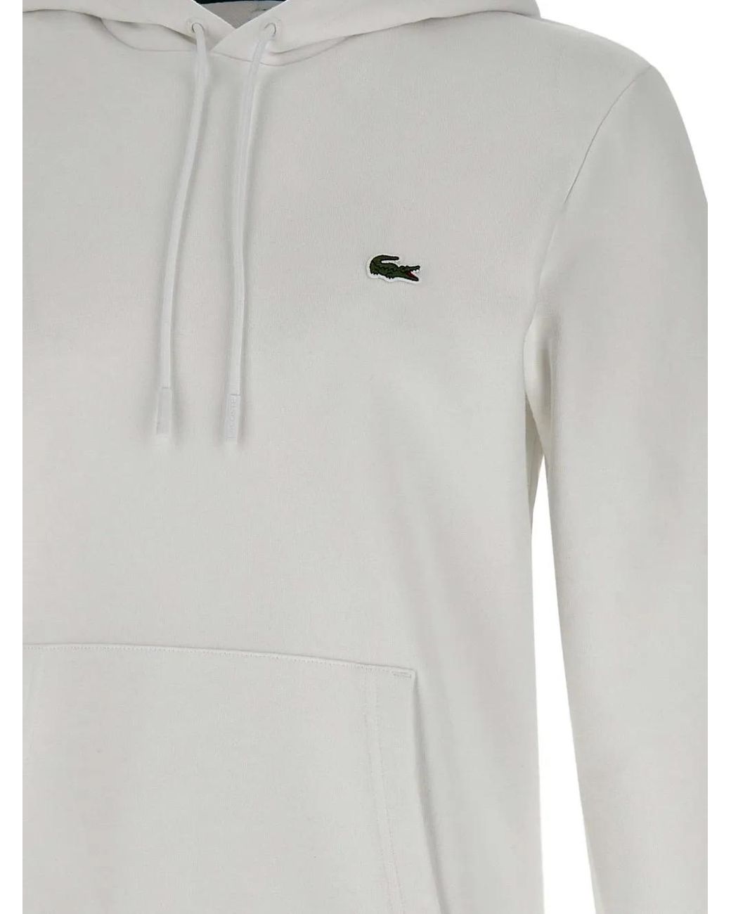 Lacoste White Sweaters for men