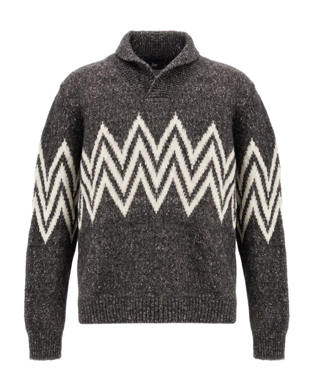 Herno Gray Sweater for men