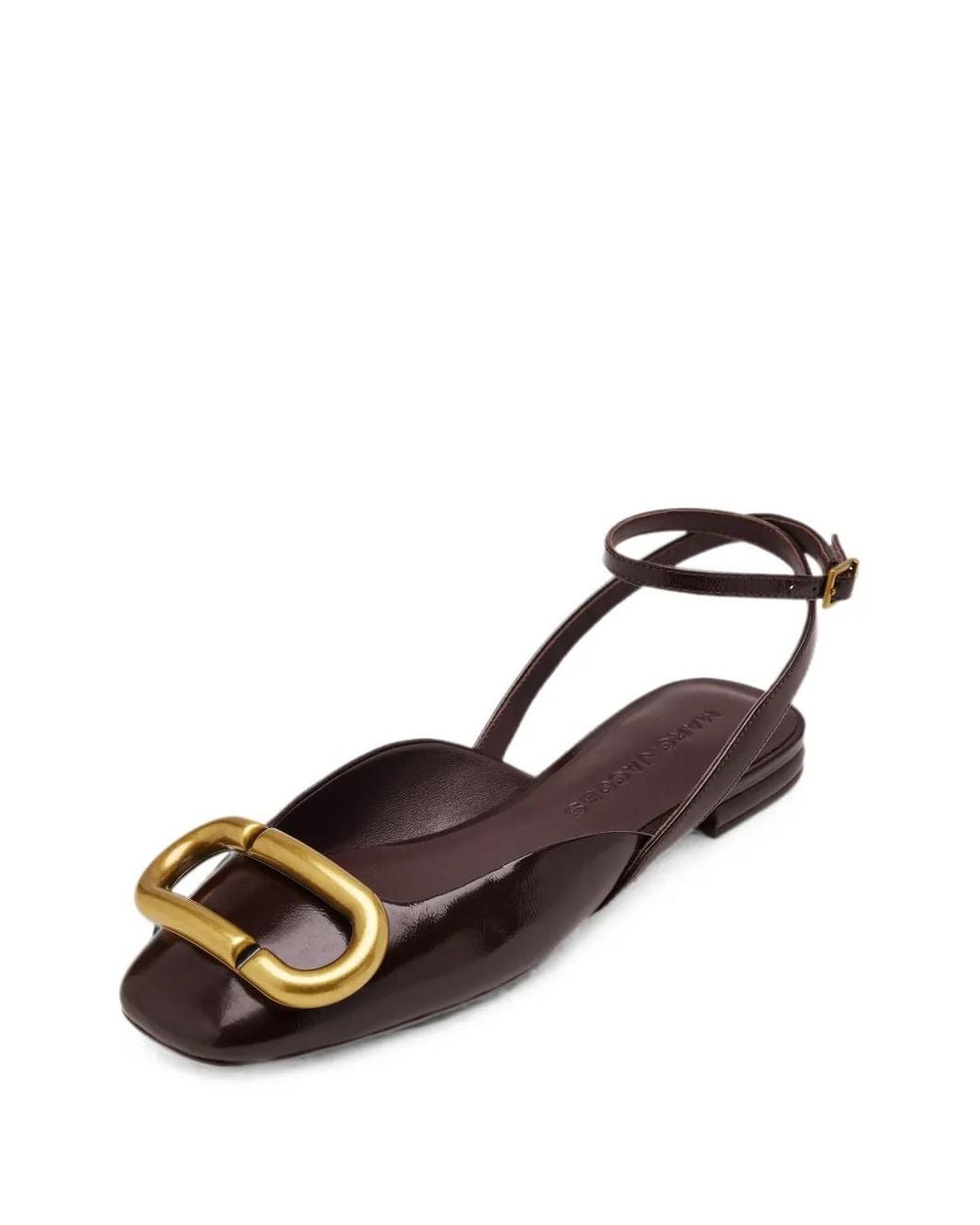 Marc Jacobs White The Pop J Marc Sandals
