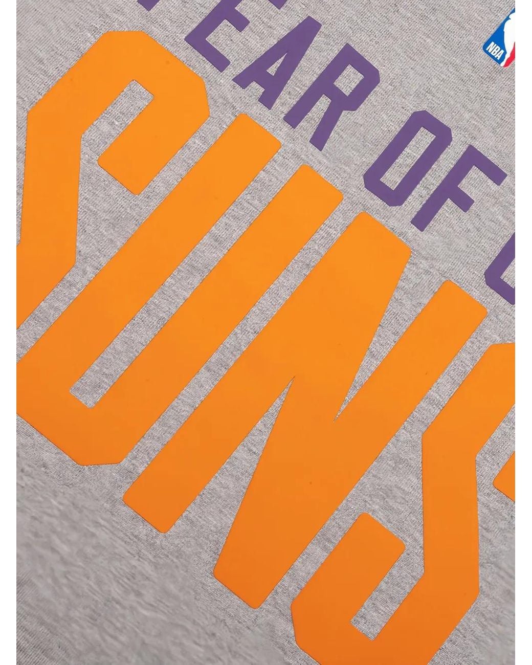 Fear Of God Gray X Nba Suns 90S Teenba Print T-Shirt for men