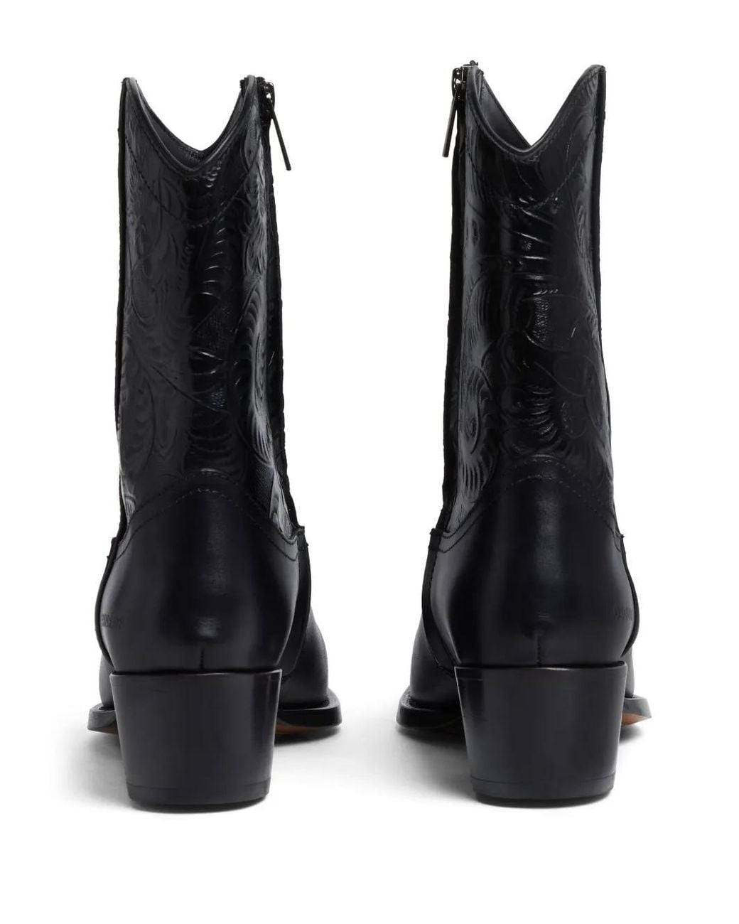 DSquared² Black City Nights Cowboy Boots for men