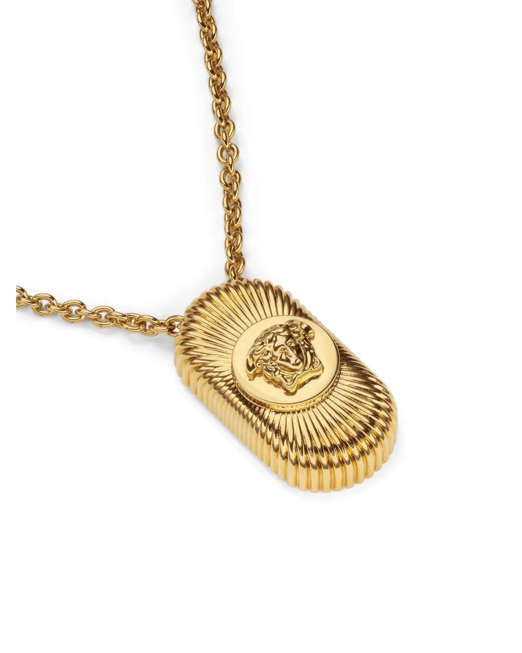Versace Metallic Necklace for men